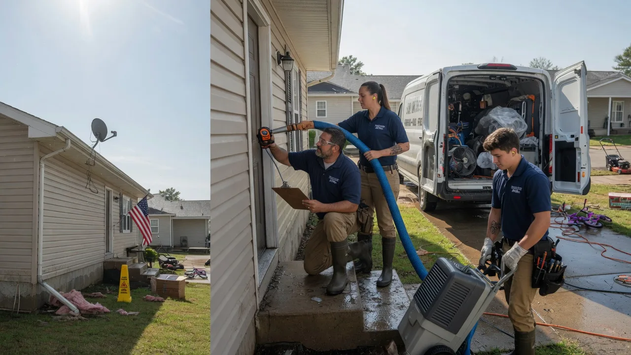 Ceiling Water Damage Restoration in Cannon Afb, NM near me