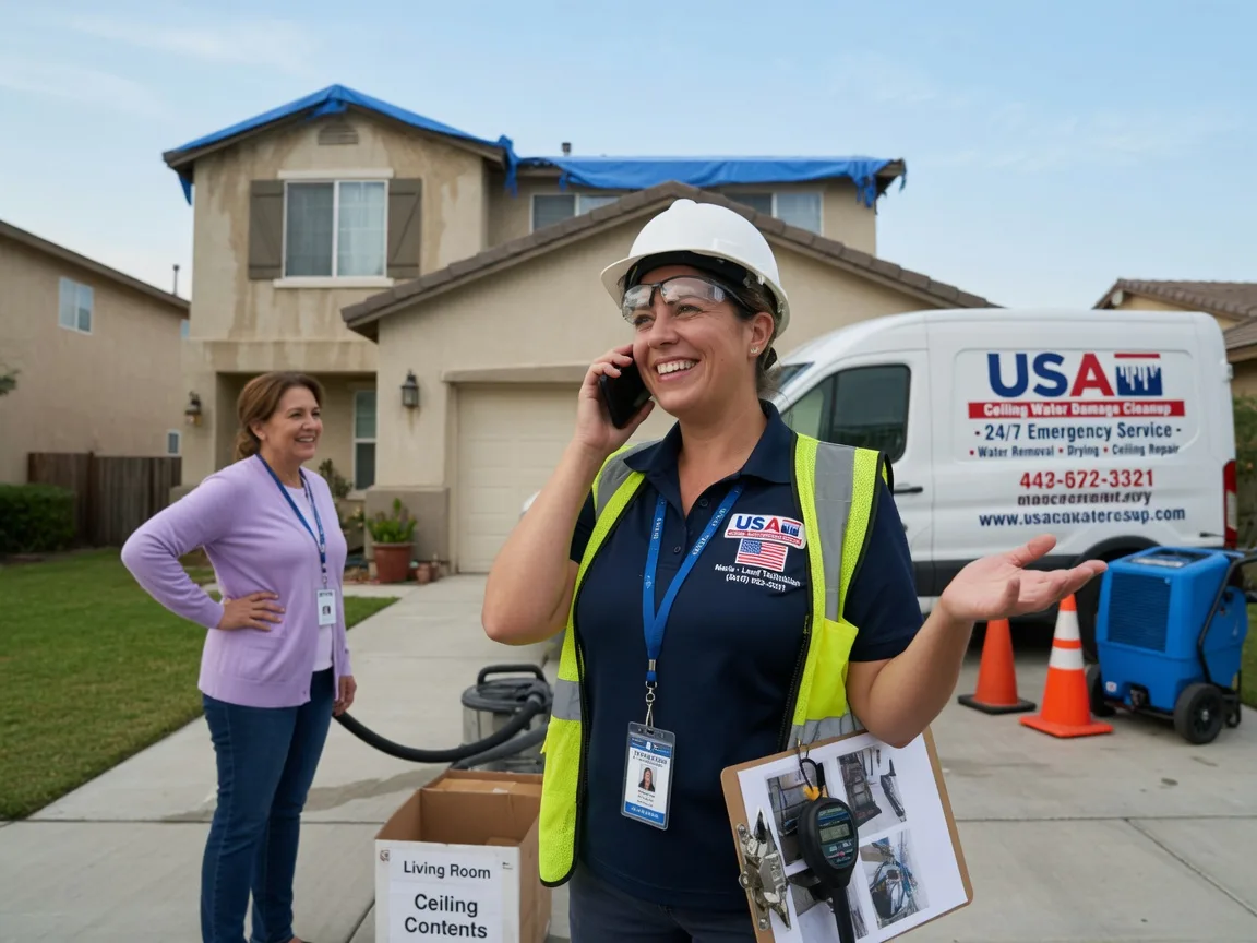 Ceiling Water Damage Restoration Cannon Afb, NM FAQs